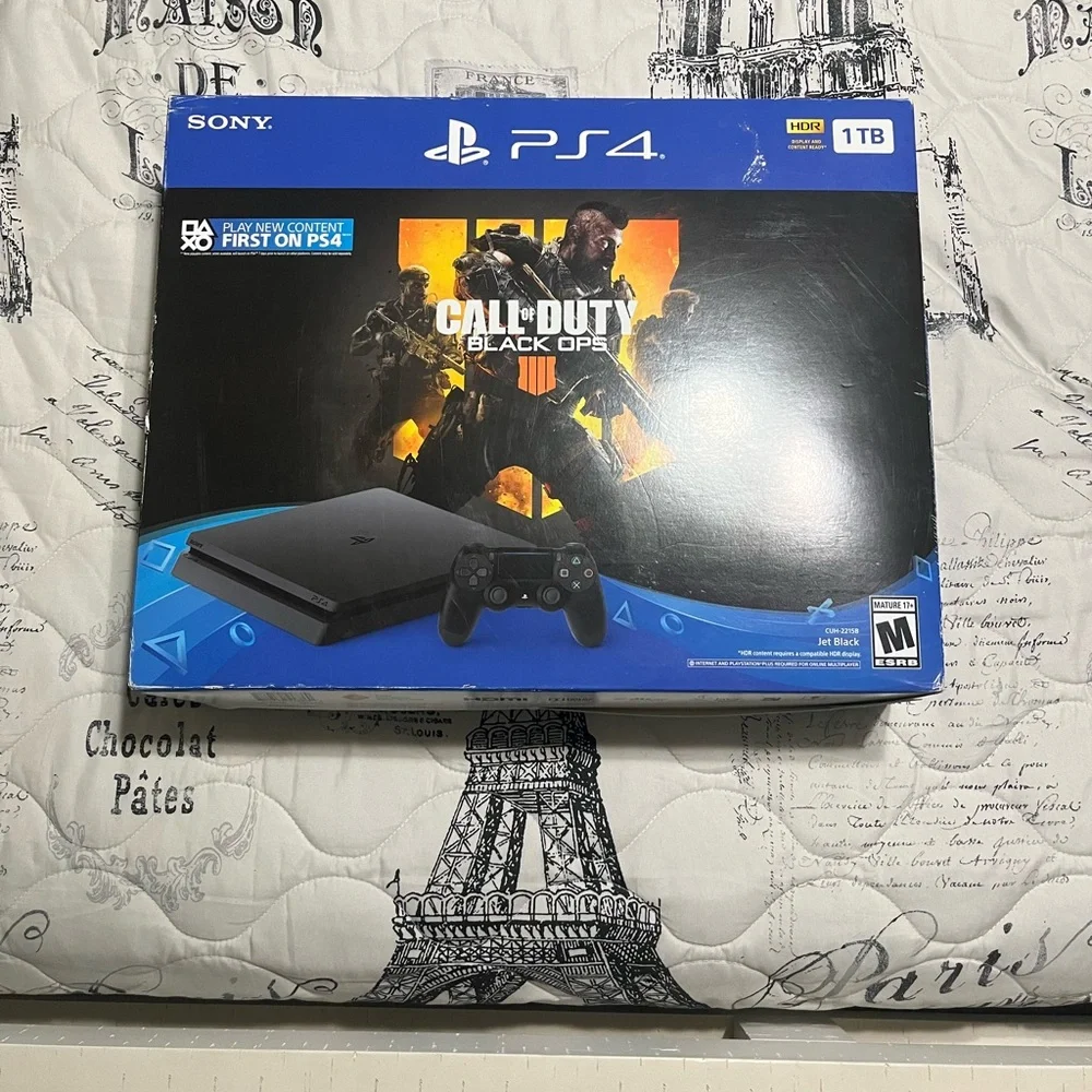 Sony PS4 1TB Console - Black with Call of Duty